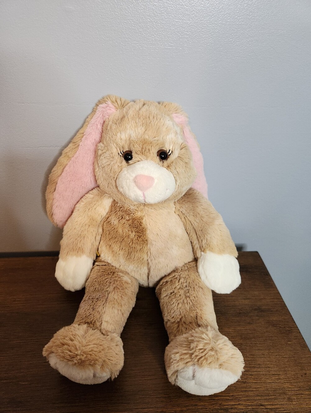 Build A Bear Bunny Rabbit Plush Tan Hare Stuffed Animal
